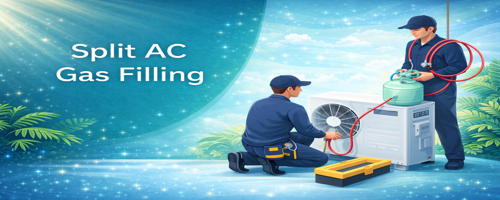 Split AC gas filling  near me